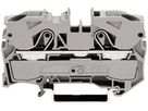 Durchgangsklemme WAGO TOPJOB-S 10mm² 2L grau Serie 2010