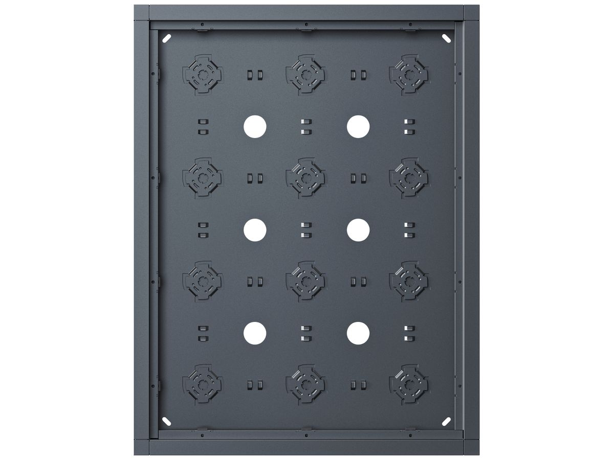 AP-Gehäuse Siedle 12× 332×432×36.5mm anthrazit