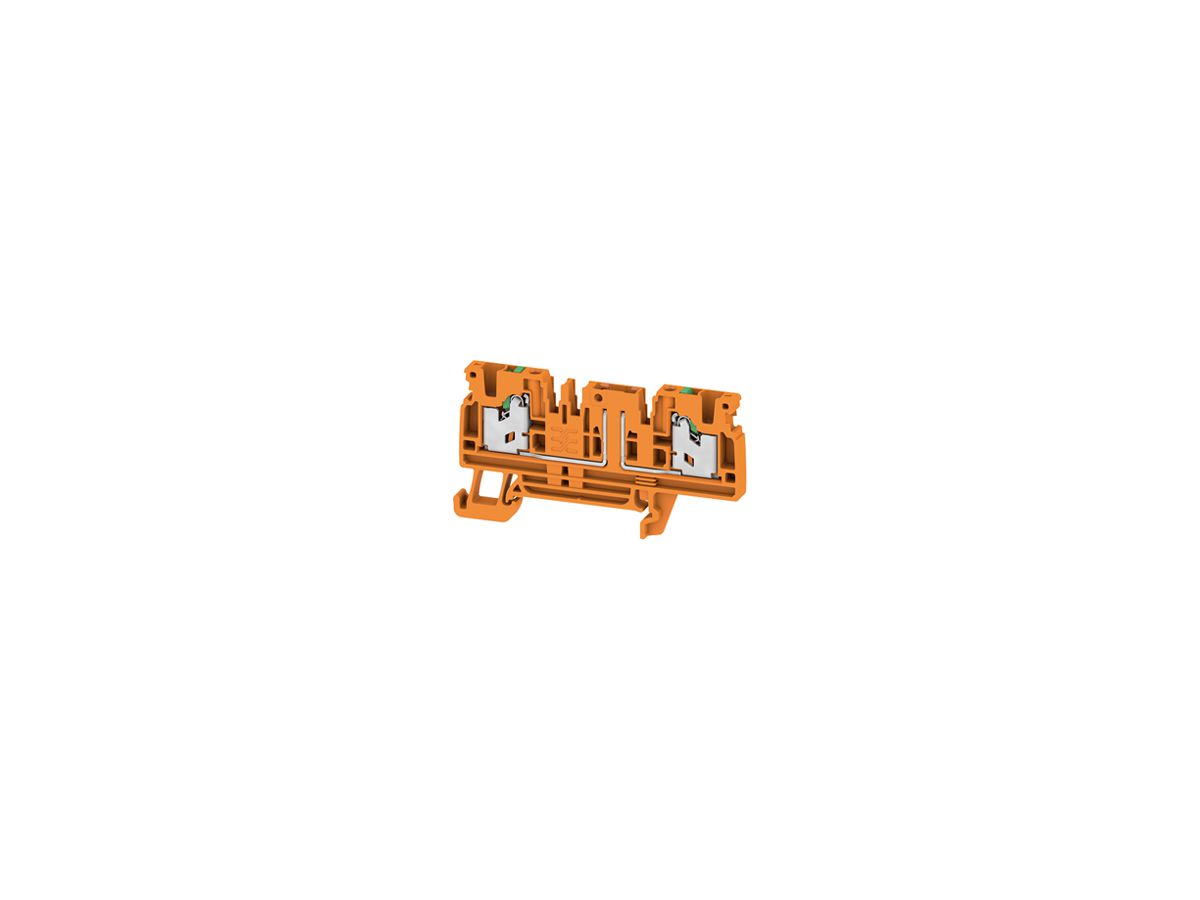 Durchgangs-Reihenklemme WM SDT 2C 0.5…2.5mm² 20A/500V Snap-in TH35 or