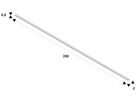 Abdeckung SLV 48V TRACK Aluminium 2000×20×6mm weiss