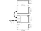 LED-Konverter ESYLUX DRIVER SET 32W 700mA RJ45 DALI-2