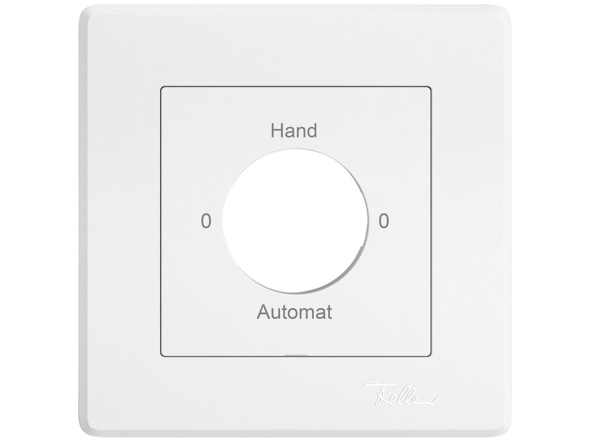 UP-Montageset EDIZIO.liv SNAPFIX® f.Drehschalter m.Schloss 0-Hand-0-Automat ws