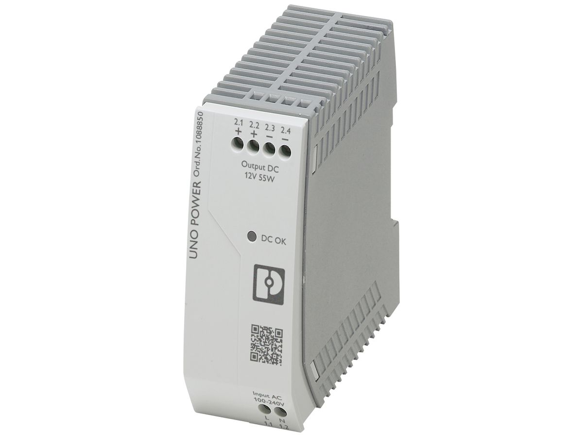 Schaltnetzteil PX UNO-PS/1AC/12DC/ 55W/H 1L OUT 12VDC/4.6A