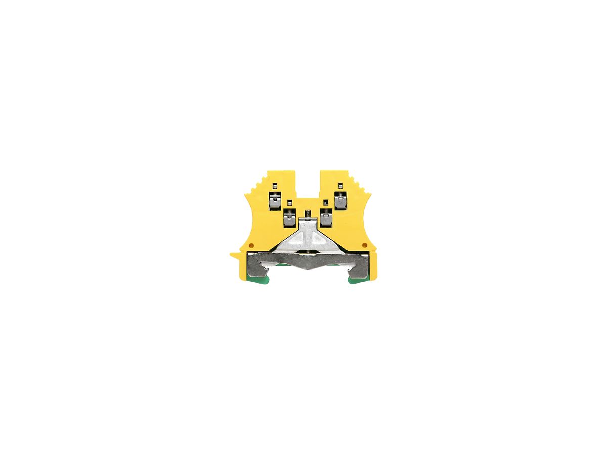 Schutzleiter-Reihenklemme Weidmüller WPE /ZZ Schraubanschluss 1.5mm² grün/gelb