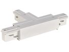 T-Verbinder SLV für AP-Stromschiene EUTRAC 3-phasig, PE links, weiss