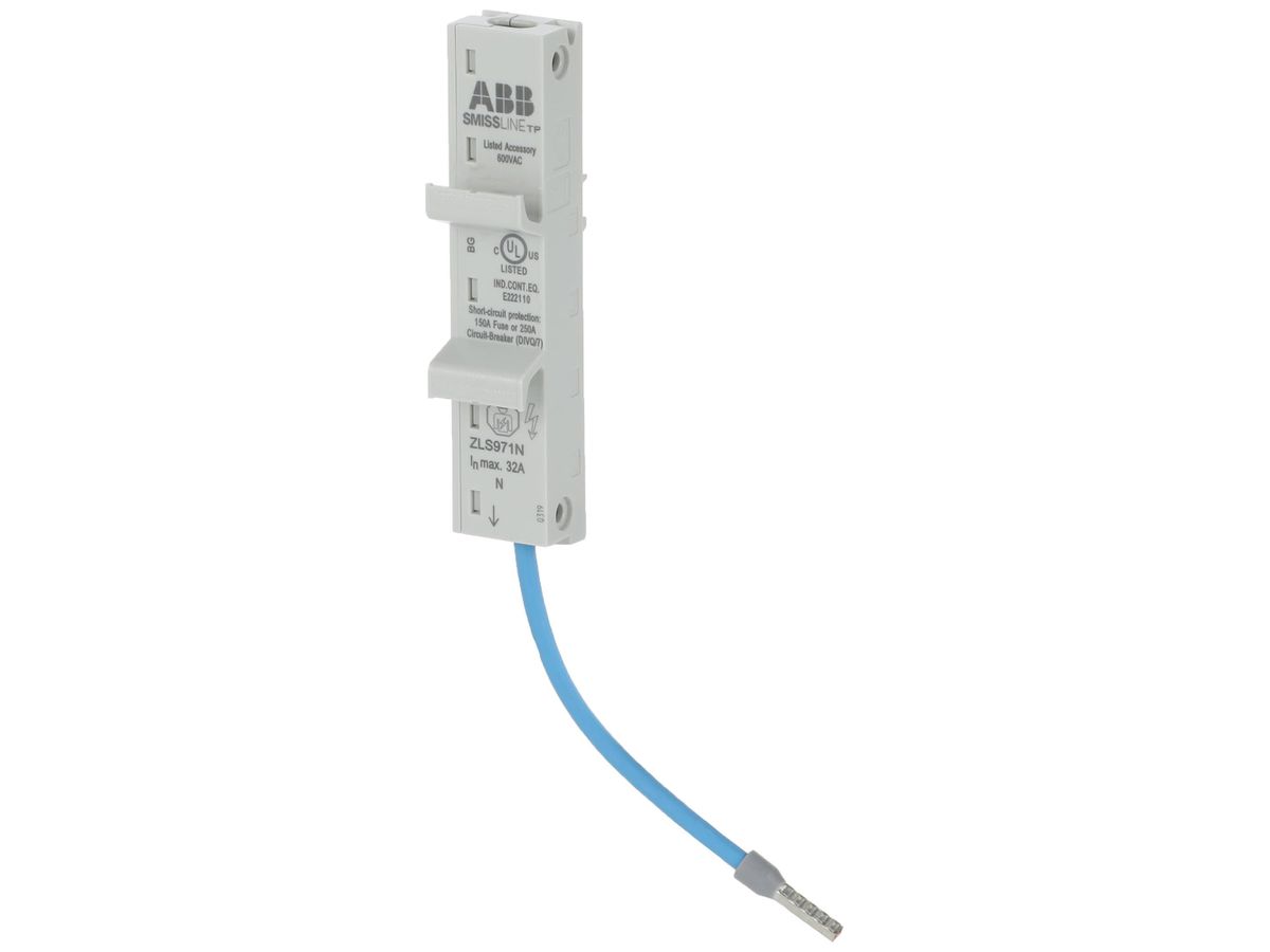 Adapter SMISSLINE TP DIN 32A N Litze unten
