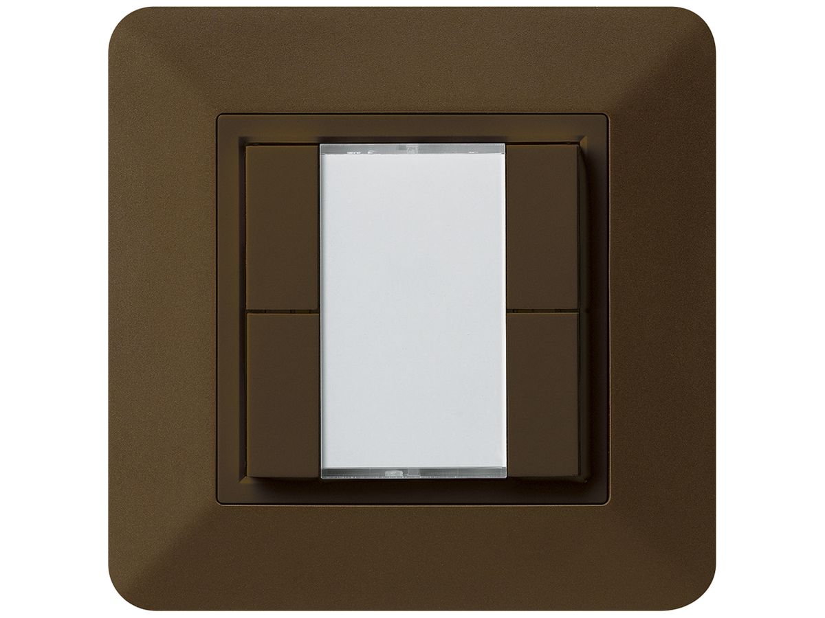 AP-Multifunktionstaster kallysto.trend KNX RF 4-fach braun