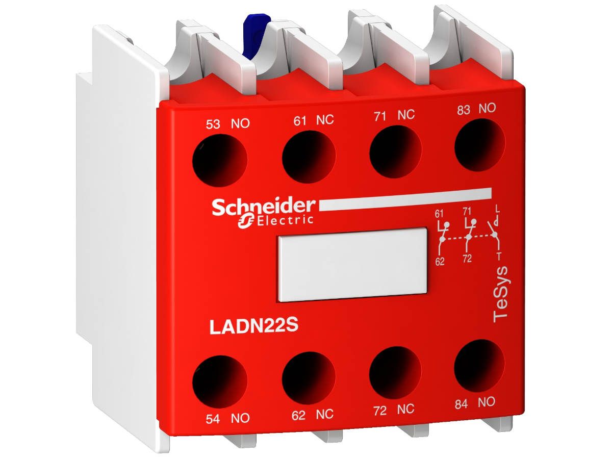 Hilfsschalter SE LADN22S 2S+2Ö - TeSys, Schraubklemmen