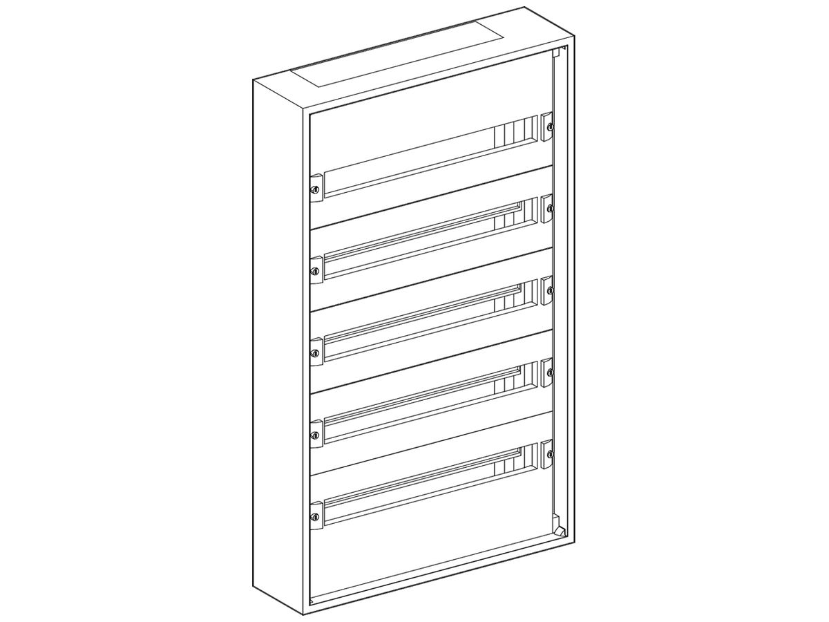 AP-Verteiler Schneider Electric Prisma Pack 5R