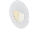 EB-LED-Wandleuchte SLV WORO 350mA 1.2W 50lm 3000K EB-Ø60mm weiss