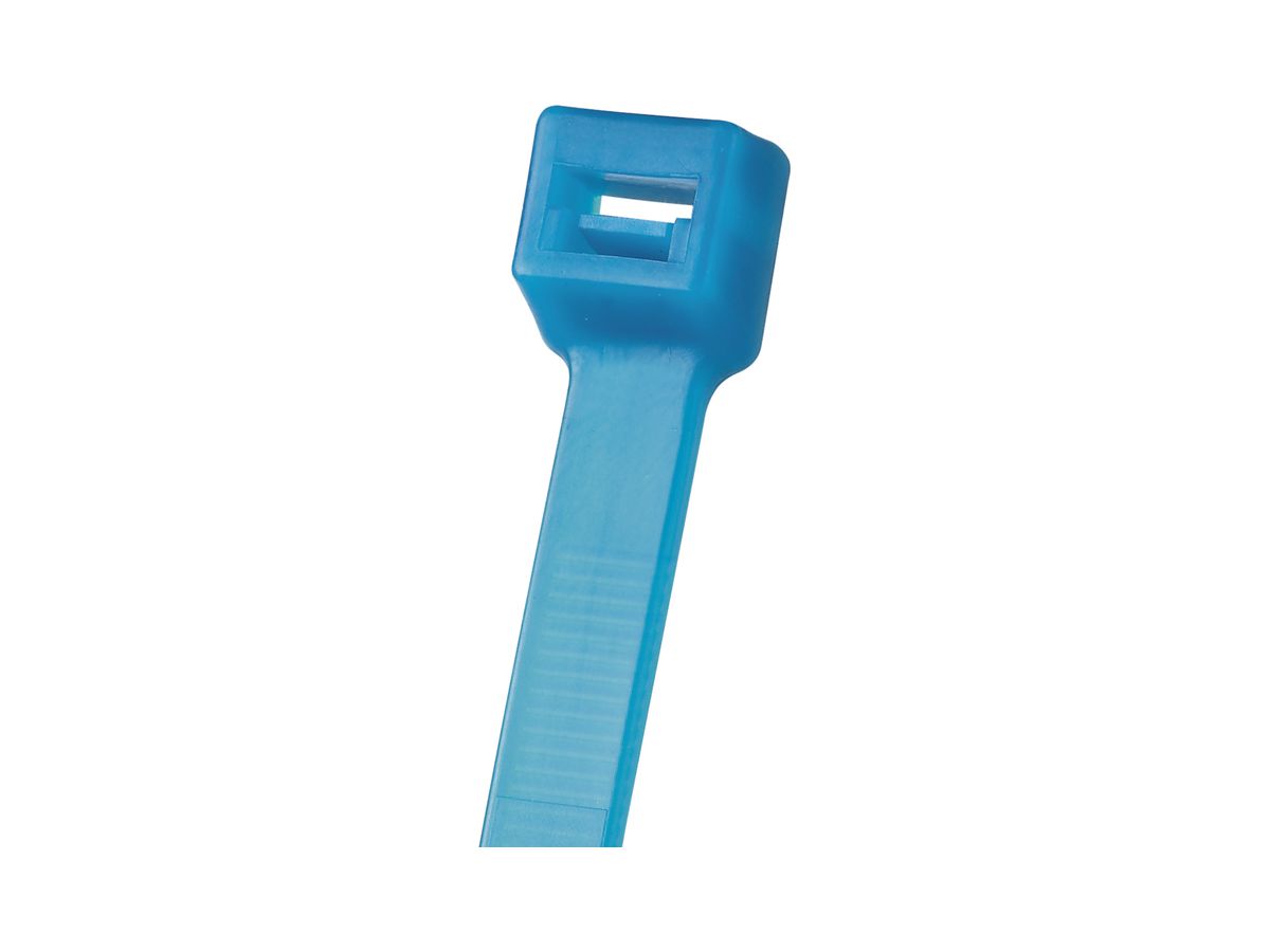 Kabelbinder Panduit 7.6×368mm türkis transparent