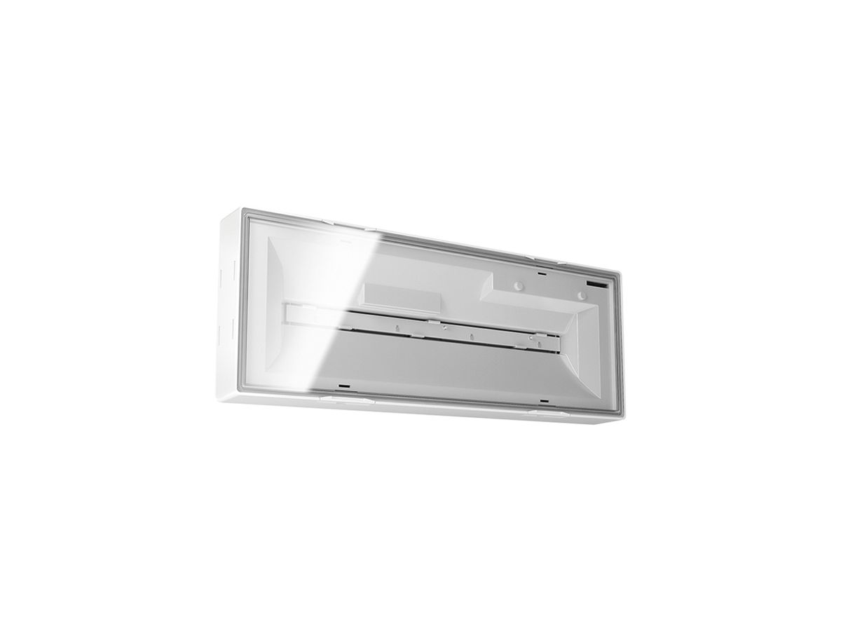 Notleuchte ESYLUX ELX EL LED 3h/8h IP54 3W 388×148×46mm weiss