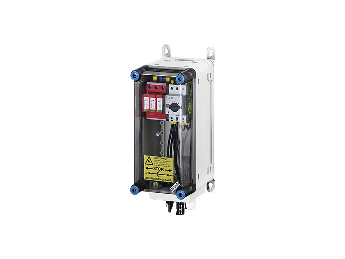 PV Kasten ENYSUN Mi PV 2121 mit MC4-Stecker 1×Überspannungsableiter+Freischalter