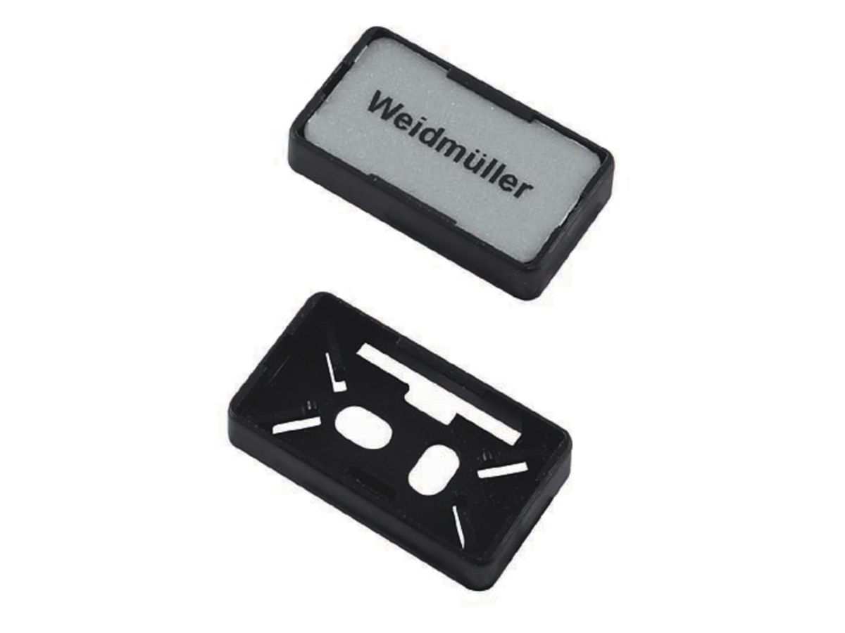 Halter Weidmüller MultiCard CC für Gerätemarkierung, 15×60mm PA66 schwarz