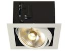 EB-Downlight SLV KADUX, ES111 GU10 75W IP20 mattweiss