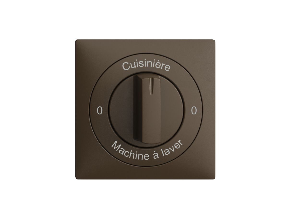 Frontset 0-Cuisinière-0-Machin à laver EDIZIOdue 60×60mm coffee