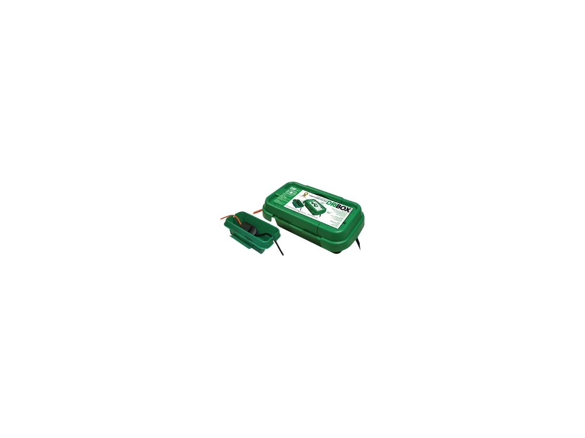 Geräte-Verbindungsdose DRI BOX 200×90×90mm IP55 grün