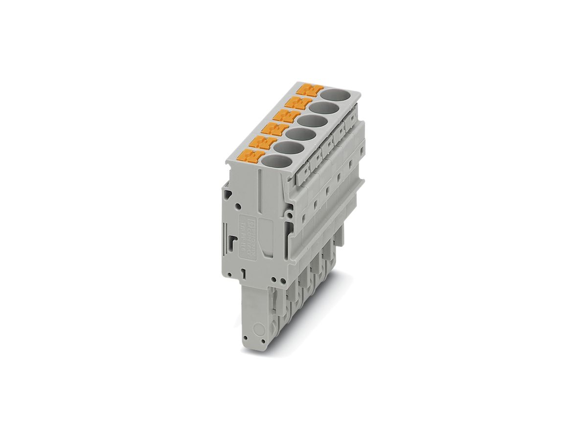Stecker Phoenix Contact 6L 0.5…10mm² grau mit Push-in-Anschluss