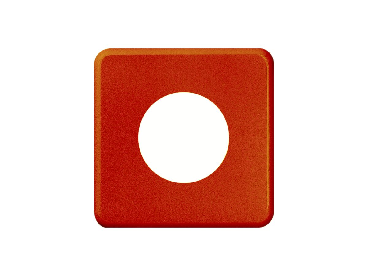Abdeckplatte FH I 43mm orange