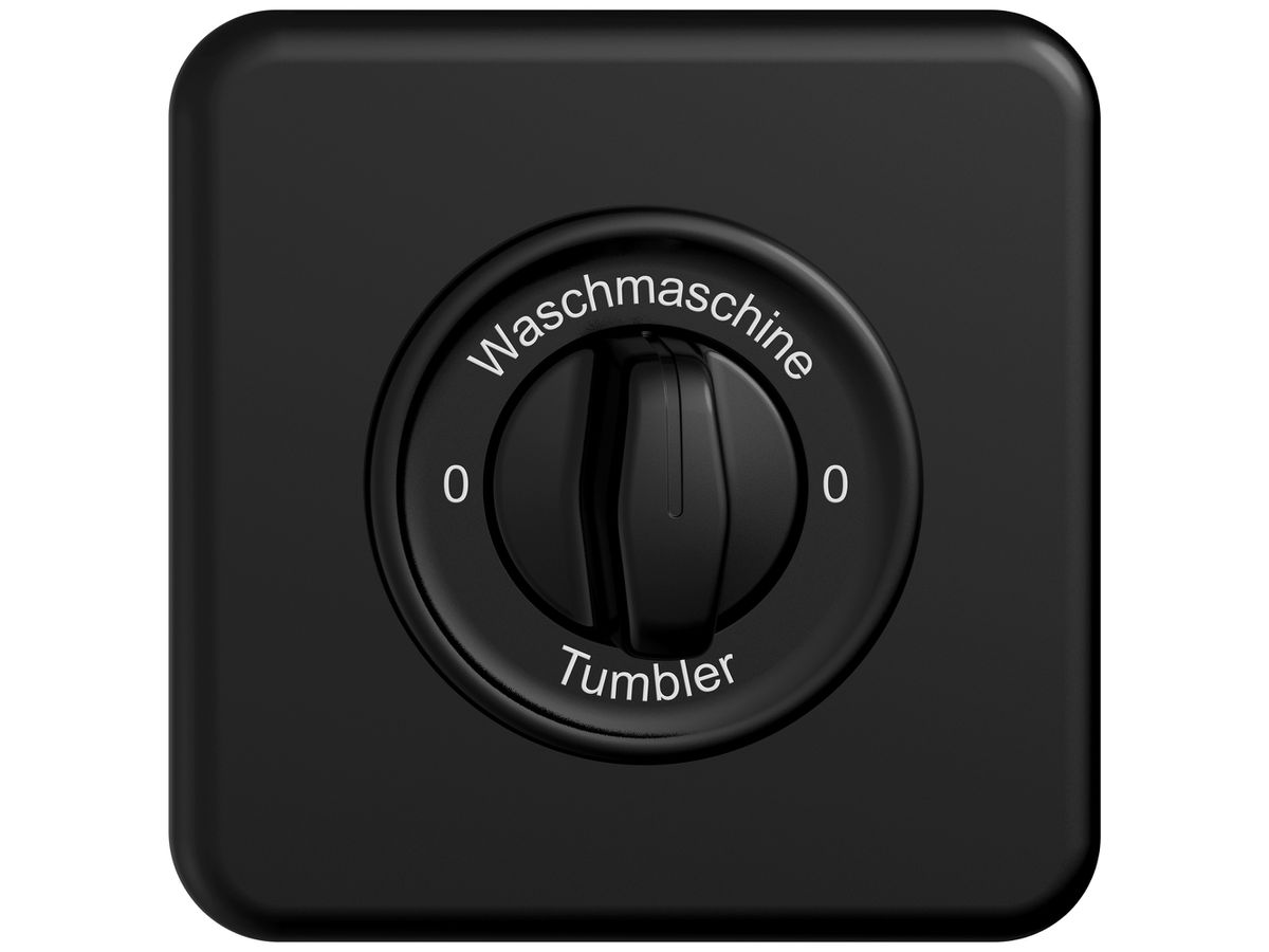 UP-Montageset STANDARDdue SNAPFIX® f.Drehschalter m.Griff 0-Wasch-0-Tumb sz