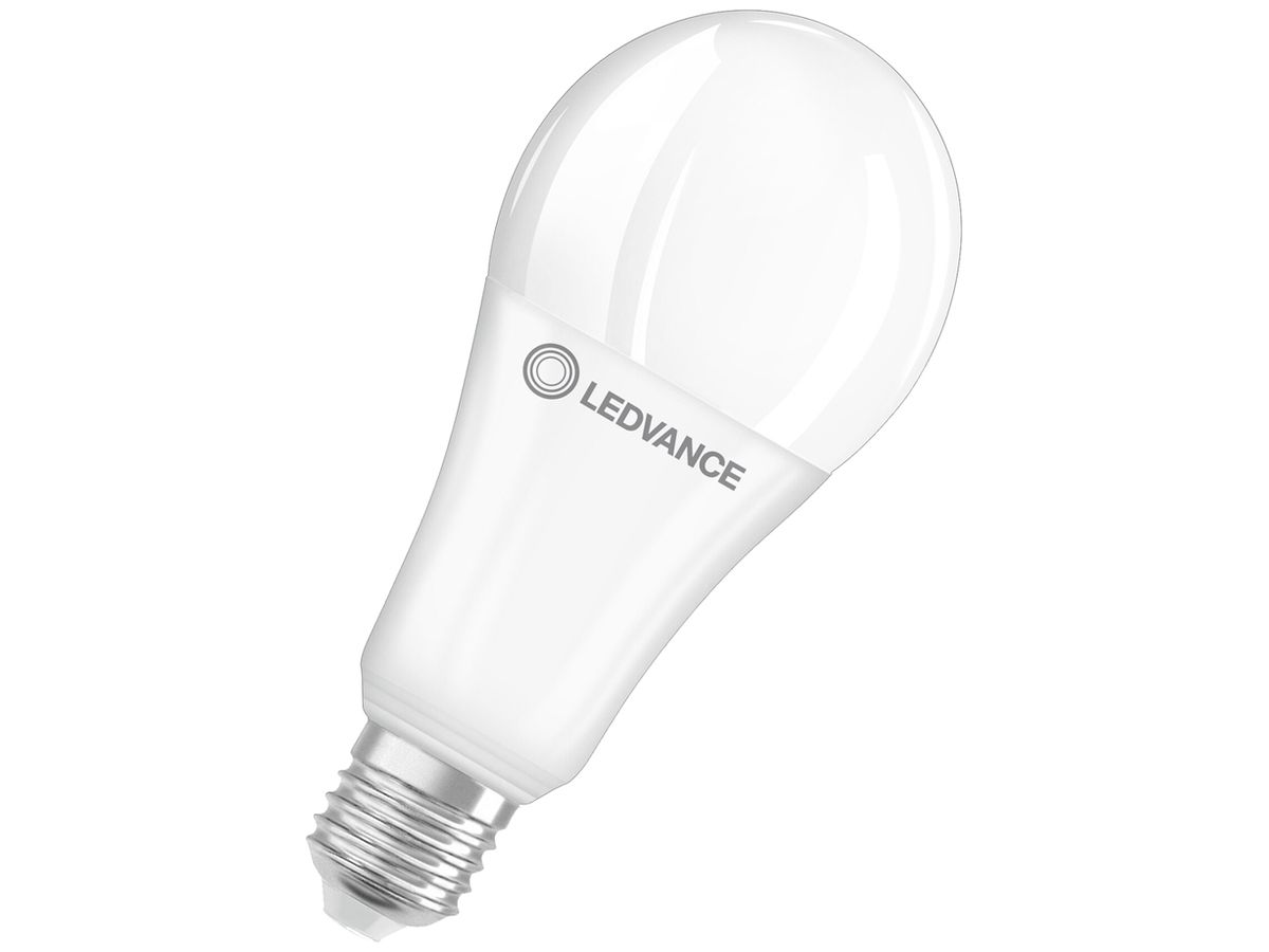 LED-Lampe LEDVANCE CLAS A E27 20W 2452lm 2700K DIM Ø70×137mm Typ A mattiert