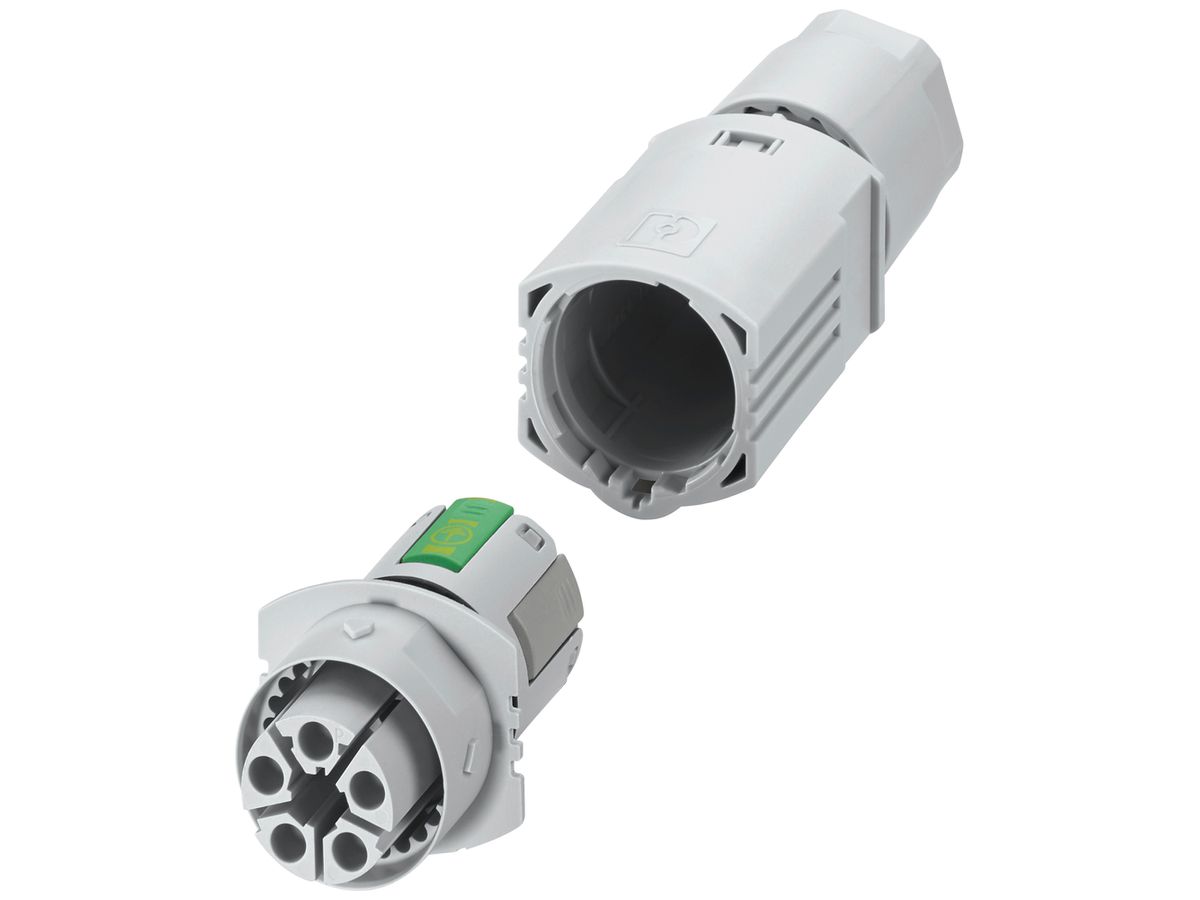 Steckverbinder PX IPD P Buchse 5P 17.5A 600V 0.5…2.5mm² lgu IP66