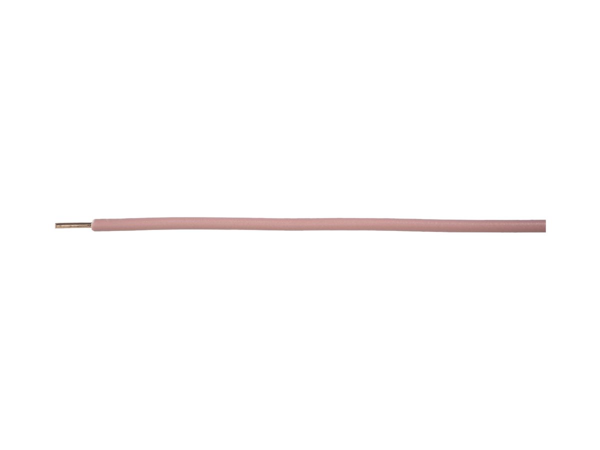 N-Draht H07Z1-U halogenfrei 1.5mm² 450/750V rosa Cca