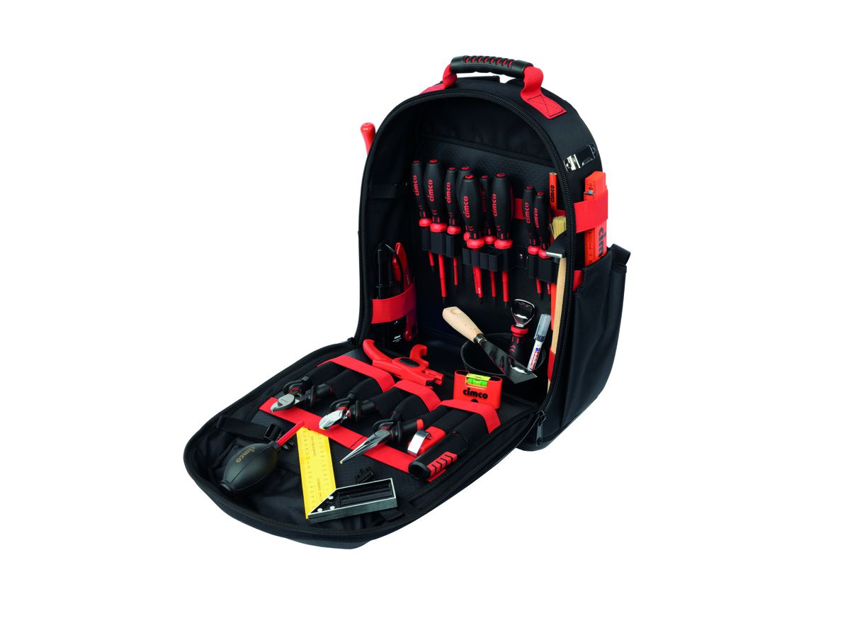 Werkzeugrucksack CIMCO ECO Advanced 29-teilig