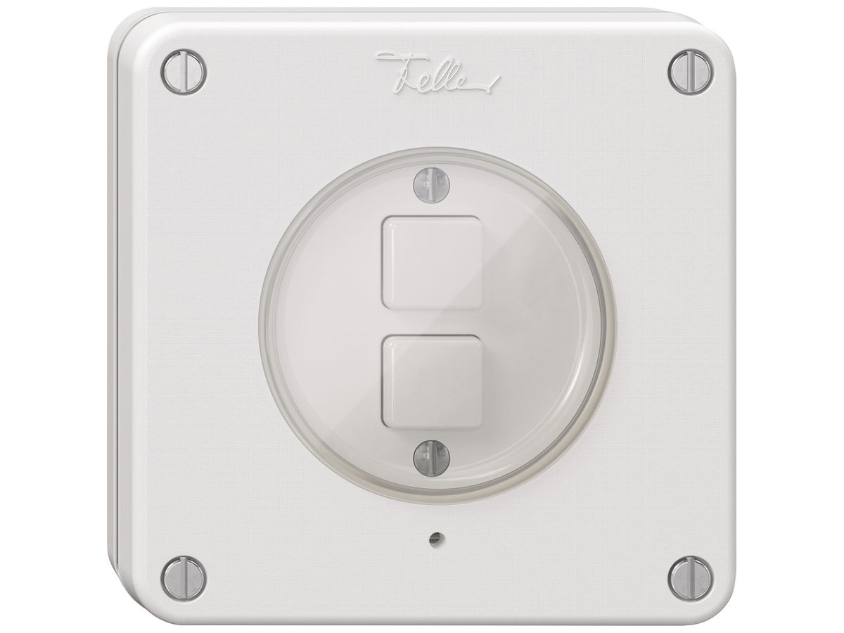 UP-Taster KNX RGB NEVO KNX Basic SNAPFIX® 2T 2B LED IP55 ws