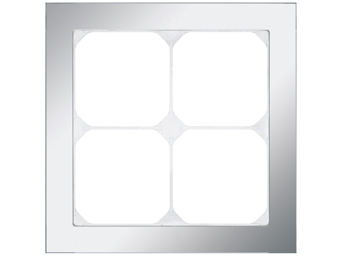 Abdeckrahmen KAL.art 2×2 154×154mm Spiegelglas