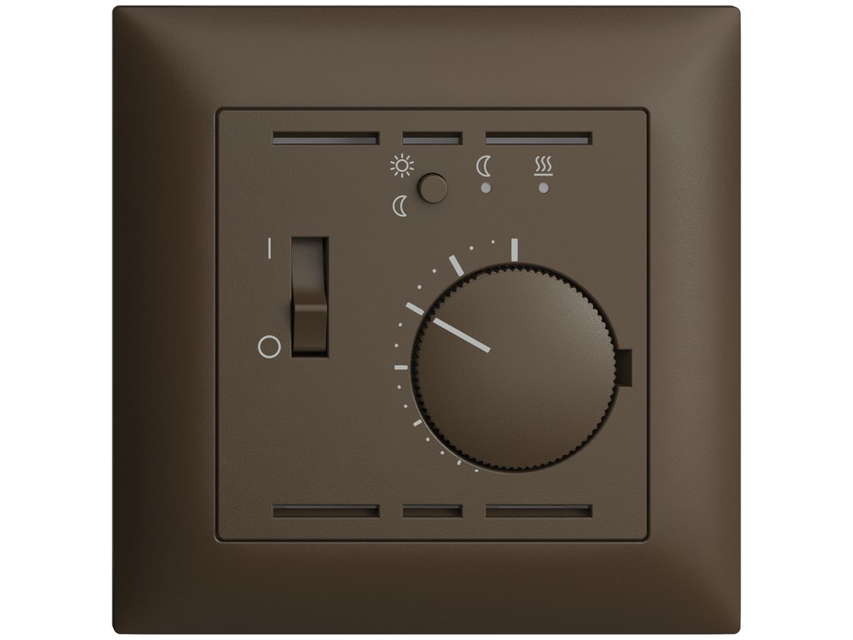 UP-Raumthermostat EDIZIOdue coffee mit Fühler und Timer