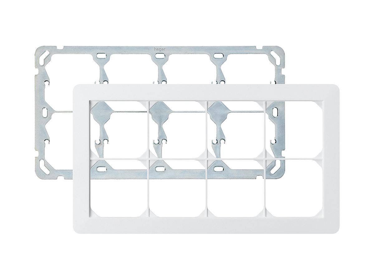 UP-Kopfzeile kallysto.trend 2×4 weiss horizontal