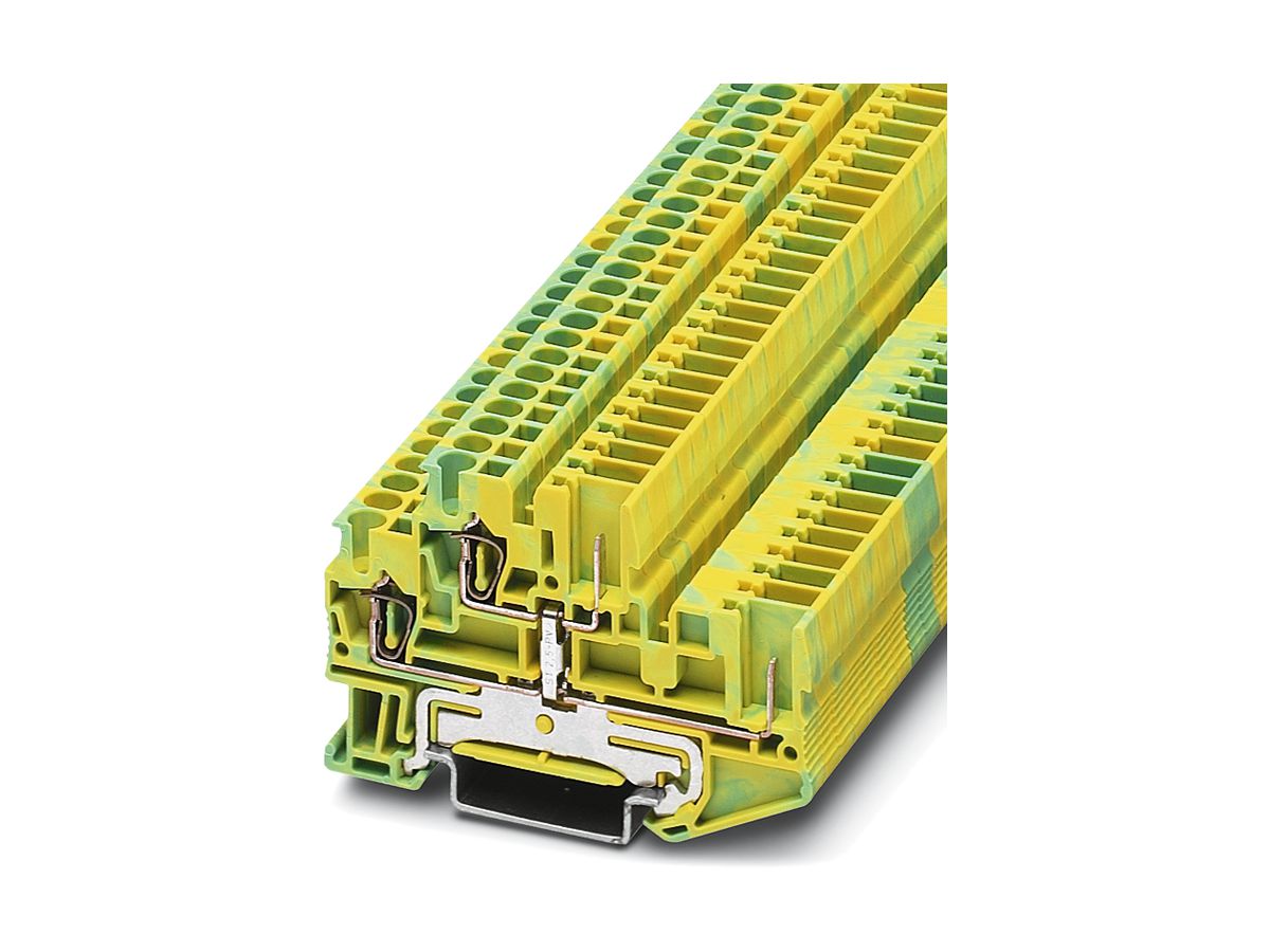 Durchgangsreihenklemme 0.08…4mm² grün-gelb, STTB2.5/2P-PE