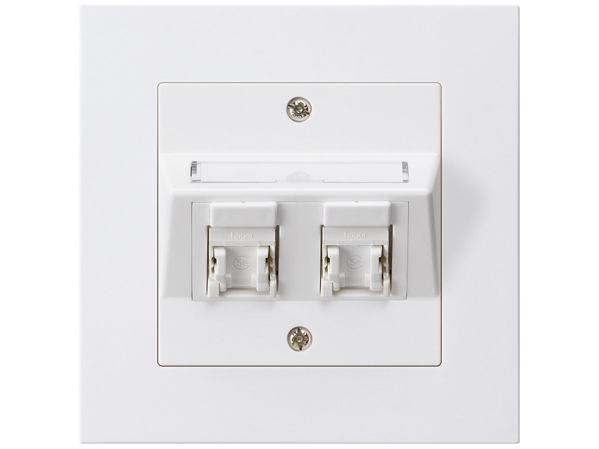 UP-Dose kallysto.pro C Kat.5e 2RJ45/u weiss