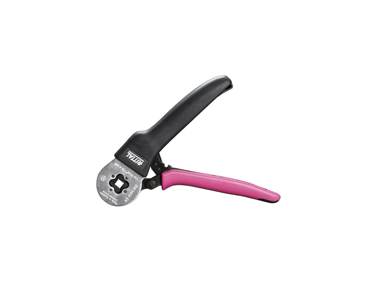 Crimpzange Rittal AS 4054.002 0.14…10mm² Aderendhülsen Vierkantpressung