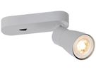 Spot SLV PURI 2.0 Dome CW GU10 1×6W DIM Ø55×150×87mm grau