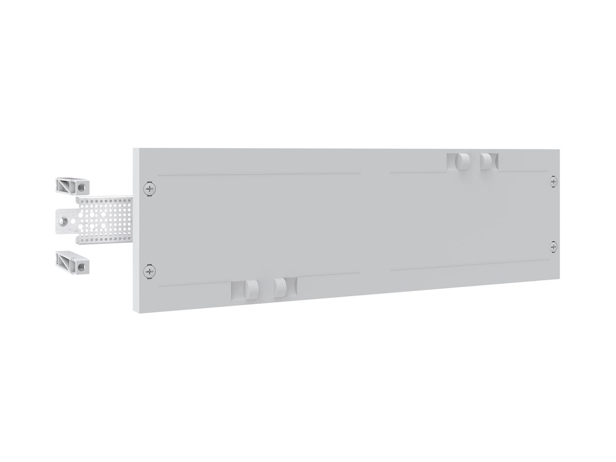 Modulbausatz SE Prisma XS, für Mediageräte, 2 Felder, 1 Reihe, 500×150mm