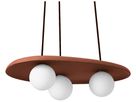 Pendelleuchte LEDVANCE Decor Clay G9 3×5W 500×385mm braun