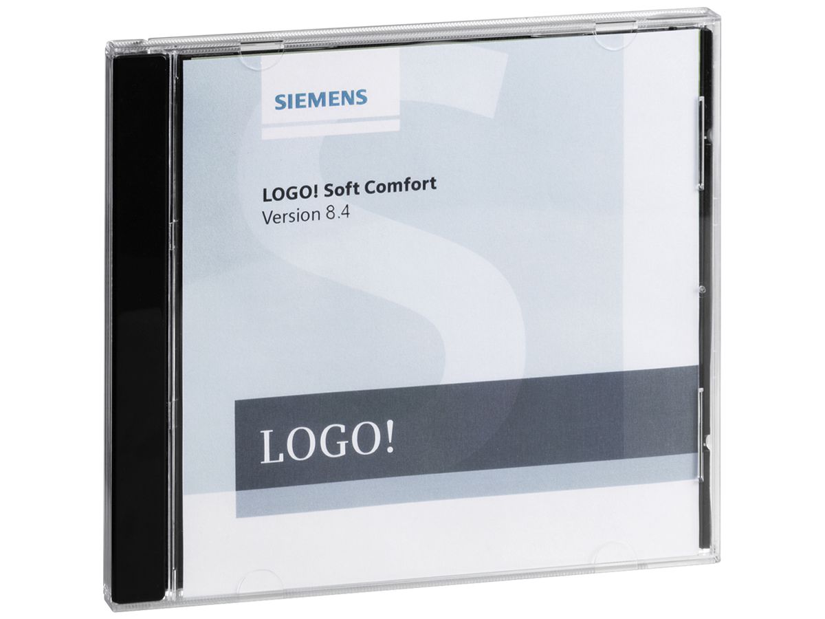 Programmiersoftware Siemens LOGO! Soft V8, 1 Lizenz, Windows/Linux/MacOSX
