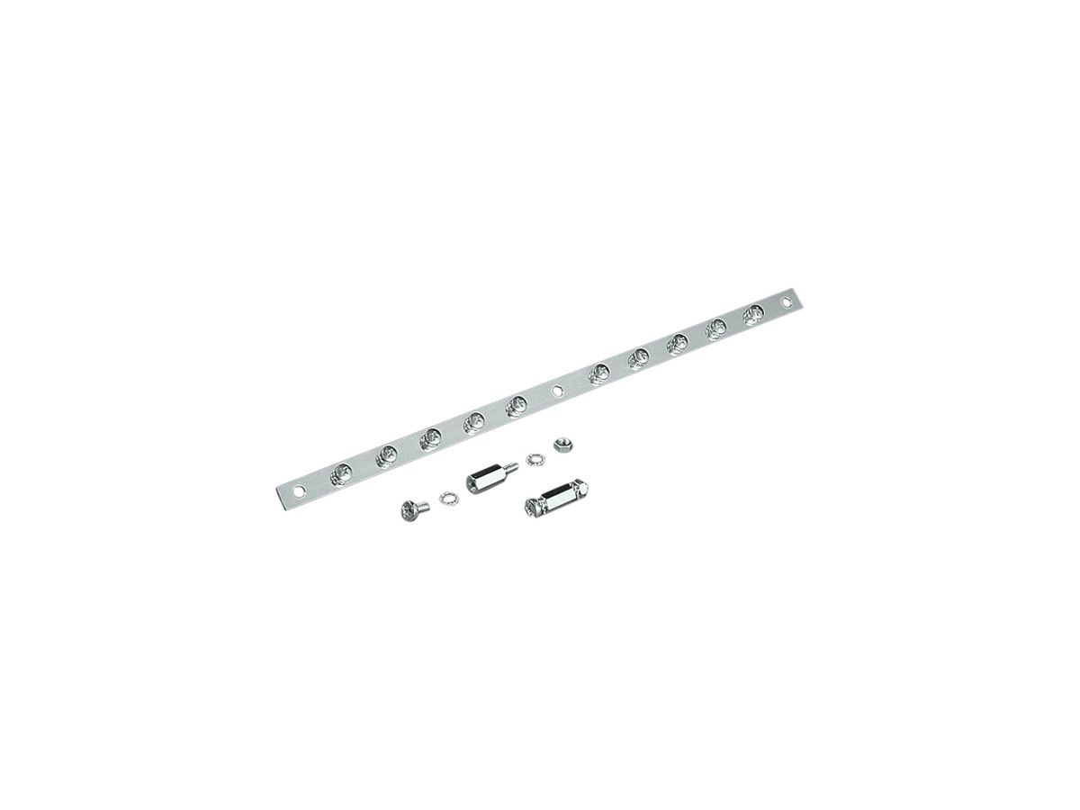 Flachleiter Rittal PS 2413.550 EMV-Schirmschiene Stahl 550mm M6
