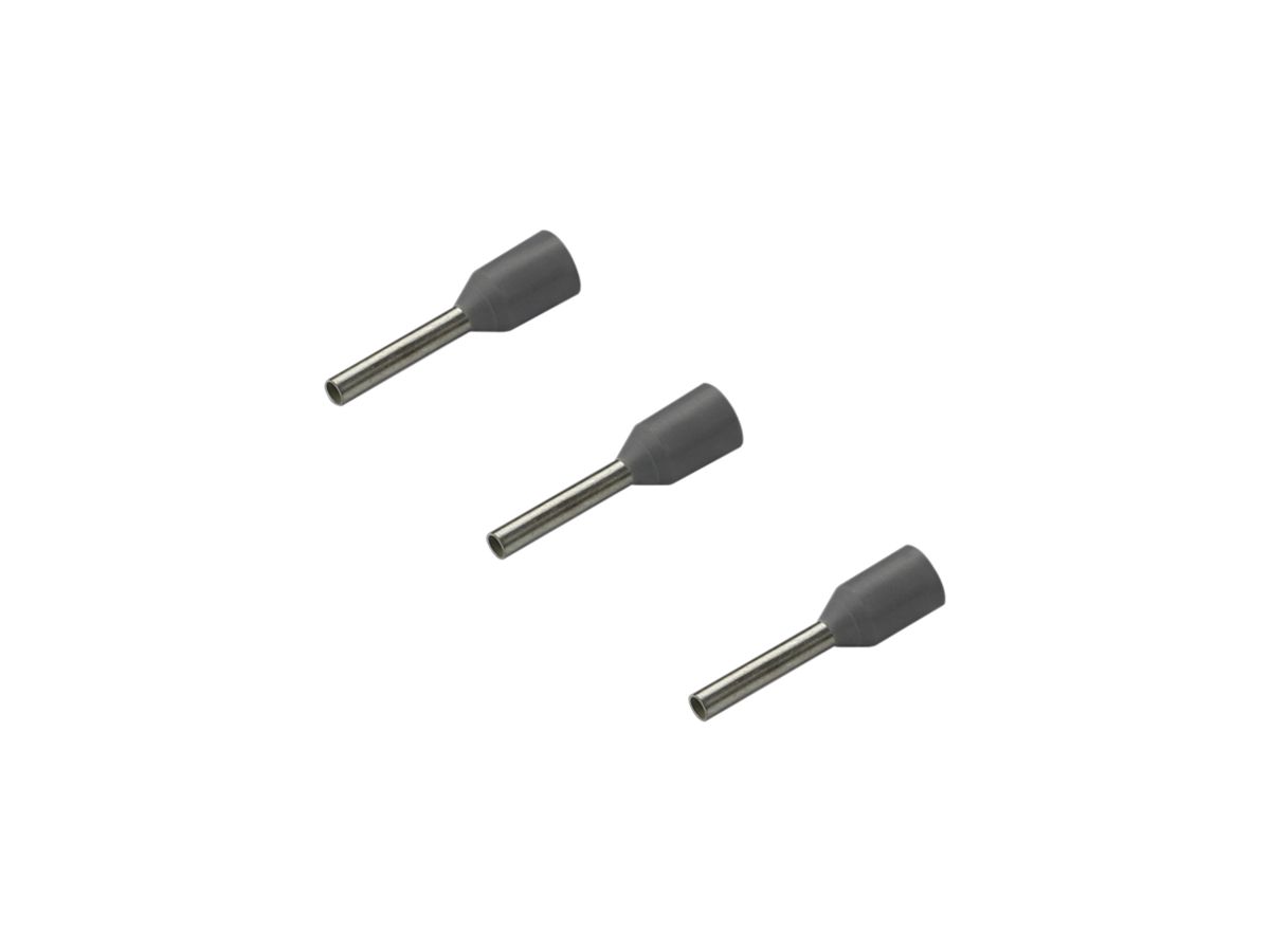 Aderendhülse Rittal AS 4050.743 0.75mm² 8mm grau 500Stk