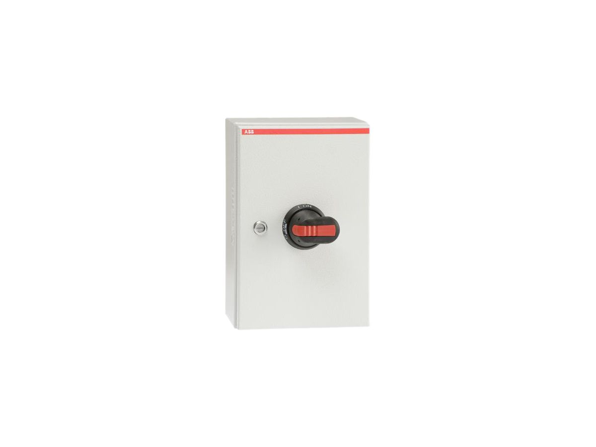 AP-Sicherheitsschalter ABB 3-polig 90A 400V hellgrau/schwarz