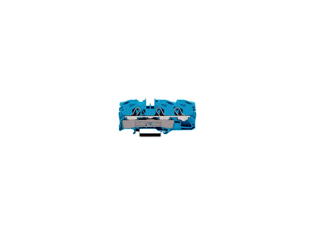 Durchgangsklemme WAGO TOPJOB-S 16mm² 3L blau Serie 2016