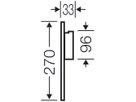 Belüftungsflansch Hensel FP BF 27 für Gehäusewand 2 ENYSTAR 270mm