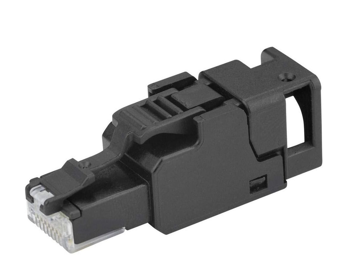 Feldstecker RJ45 Cat.6A Telegärtner/u - ungeschirmt, 10Gigabit