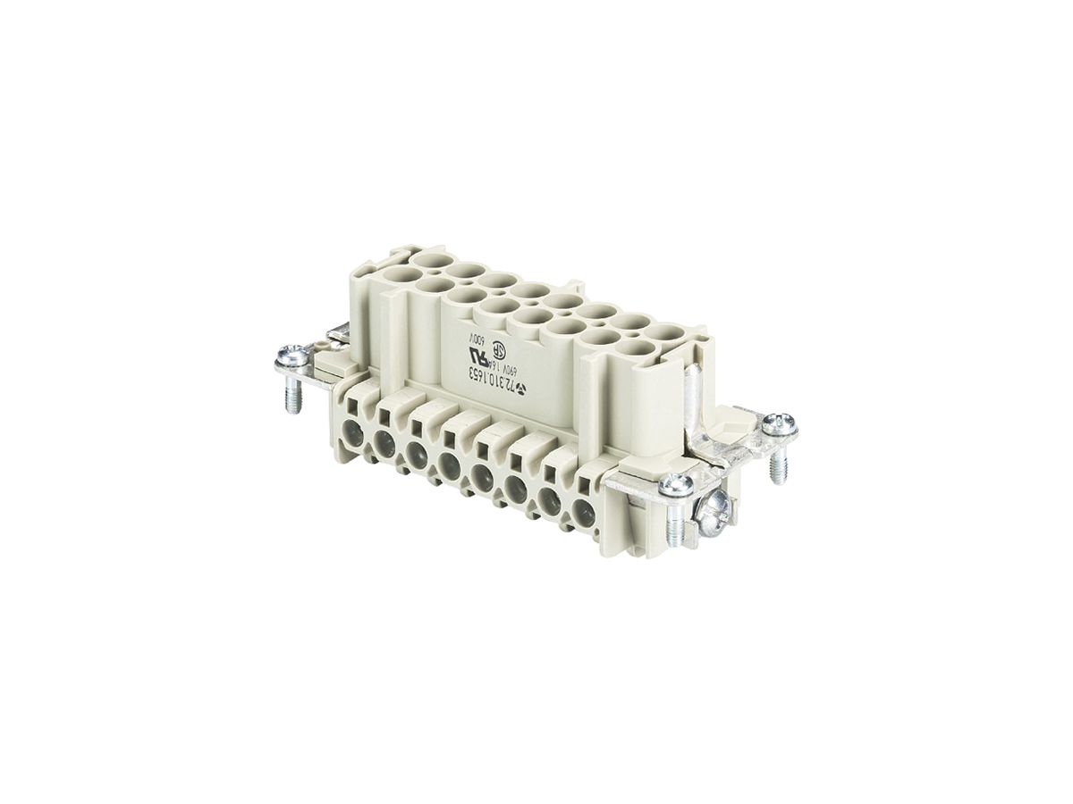 Steckereinsatz Wieland Electric revos BAS STS 16 2,5 69 14 16A 690V 0.5…2.5mm²