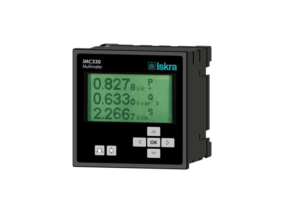EB-Universal-Messgerät ISKRA iMC330 230V RS485 MODBUS DNP3 16 Alarme