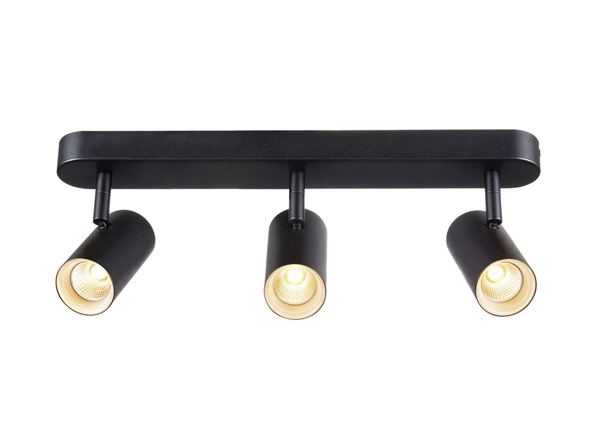 LED-Spot SLV NOBLO 19W 2350lm 927 DIM 400×105×127mm schwarz 3×Spot