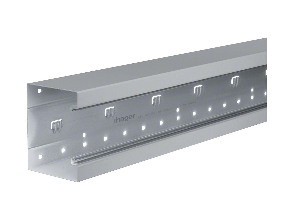 Brüstungskanal tehalit BRS 130×100×2000mm Stahl Zink