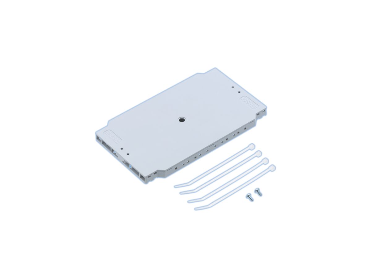 Spleisskassette LWL Grundset R30, 92×8×155mm weiss